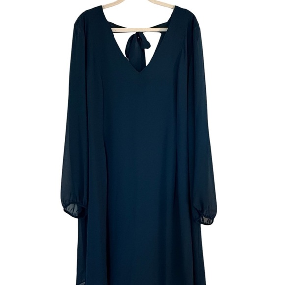 INC Bow-Back Blue Shift Dress Sz. XL- New without tags - Picture 5 of 5